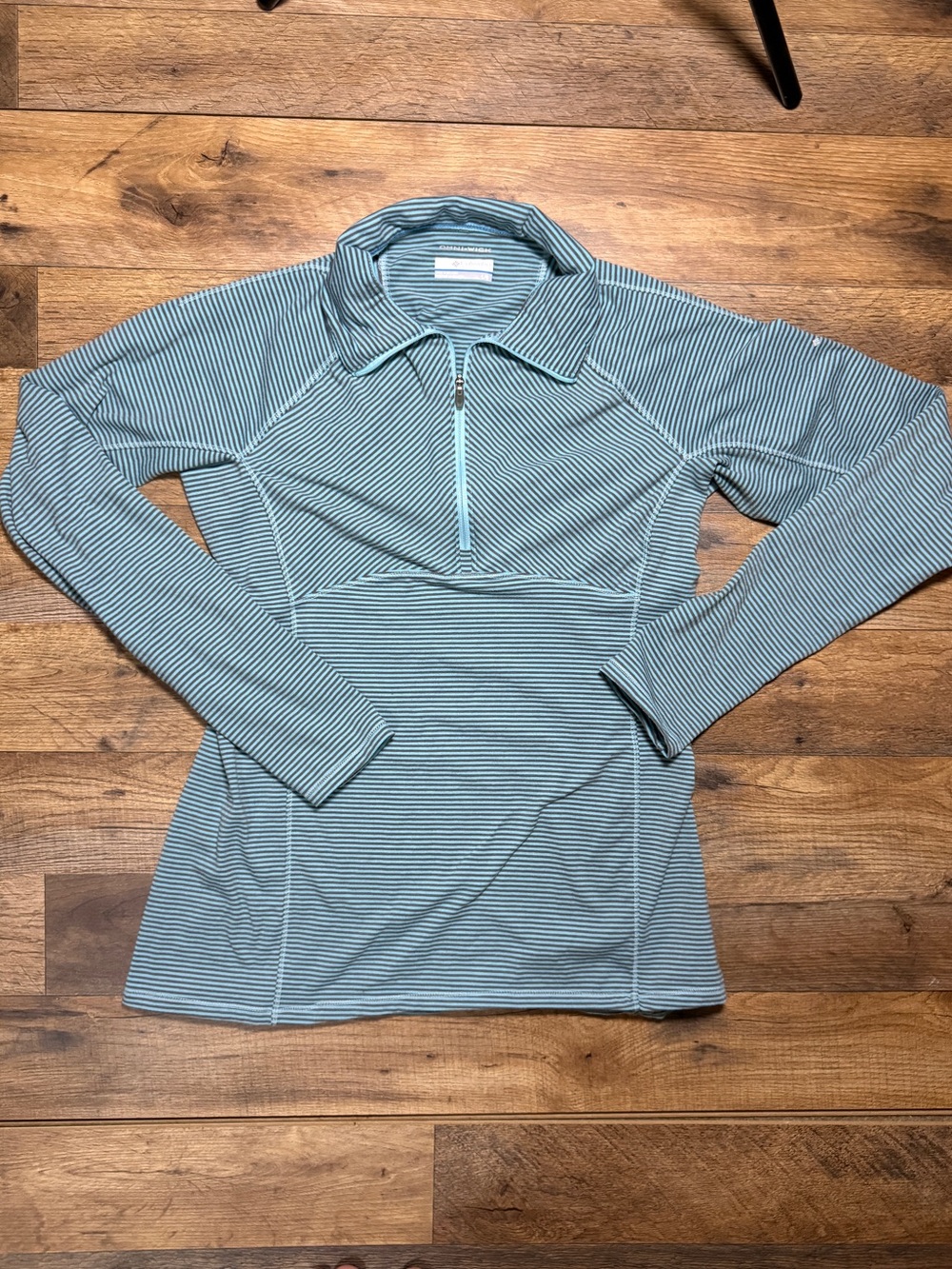 Columbia Striped Quarter-Zip Pullover Women’s Large